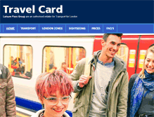 Tablet Screenshot of londontravelpass.com